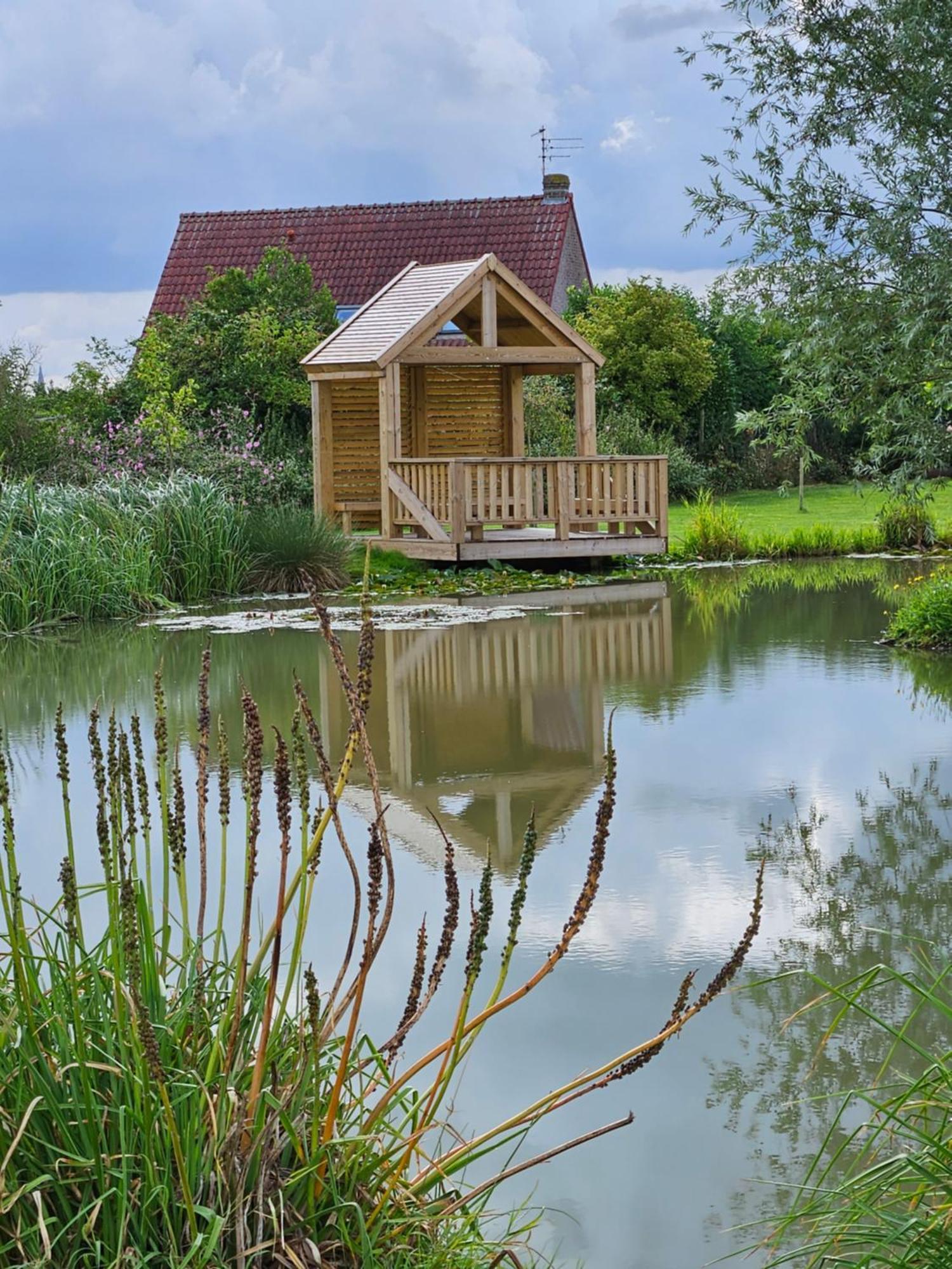 chambre coin zen Fromelles Kamer foto